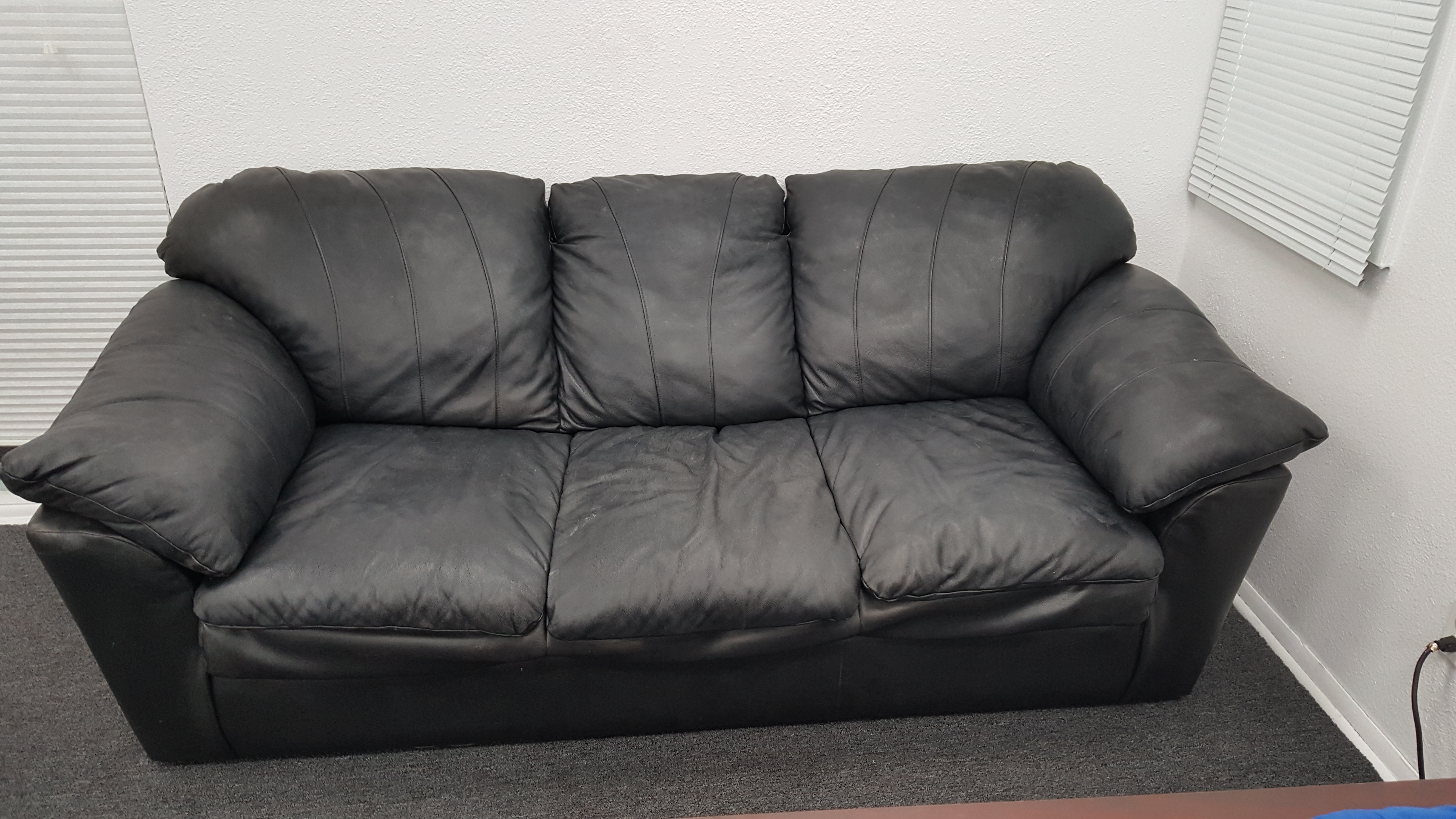 Black couch casting