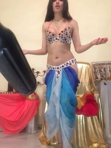 best of Stripping belly after dancing
