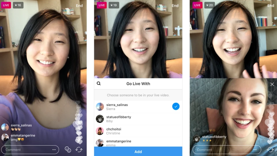 Goldfish reccomend video chat instagram