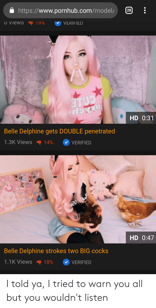 Belle delphine sucks cock gets
