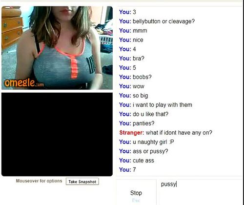 Mittens reccomend omegle redhead plays with boobs