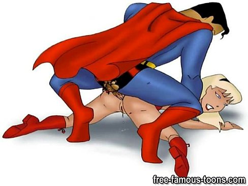 Superman cartoon