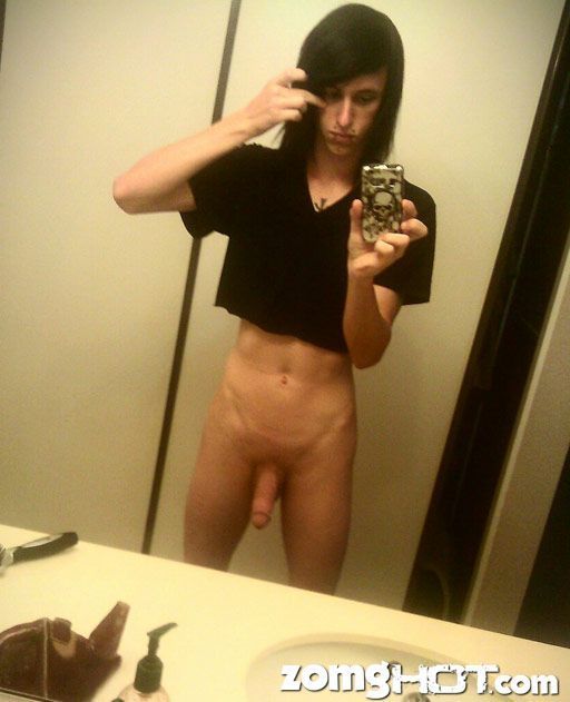 Hot nude emo boy