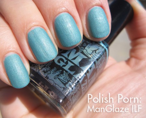 best of Polish blue nail