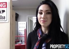 best of Realtor into sex renting beautiful blackmailed