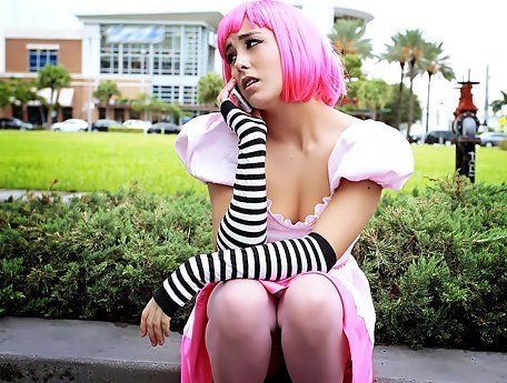 Twisty reccomend cosplay pink hair