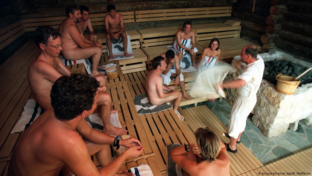 Naked ness sauna