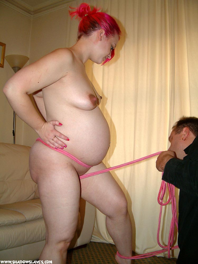 Pregnant bondage sex