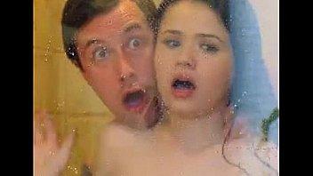 Fucked step-sister in shower