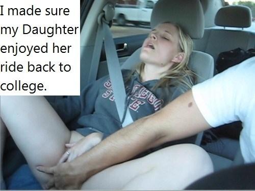 Dad And Daughter Sex In Car