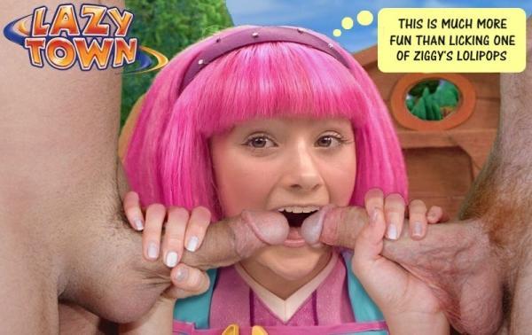 best of Girl fucked Lazytown getting