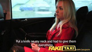 Fake taxi prague blonde