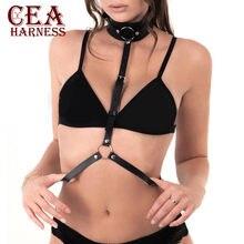 best of Leather bondage bras Adjustable