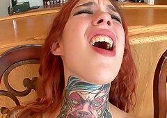Grasshopper reccomend Tattooed naked redheads getting fucked