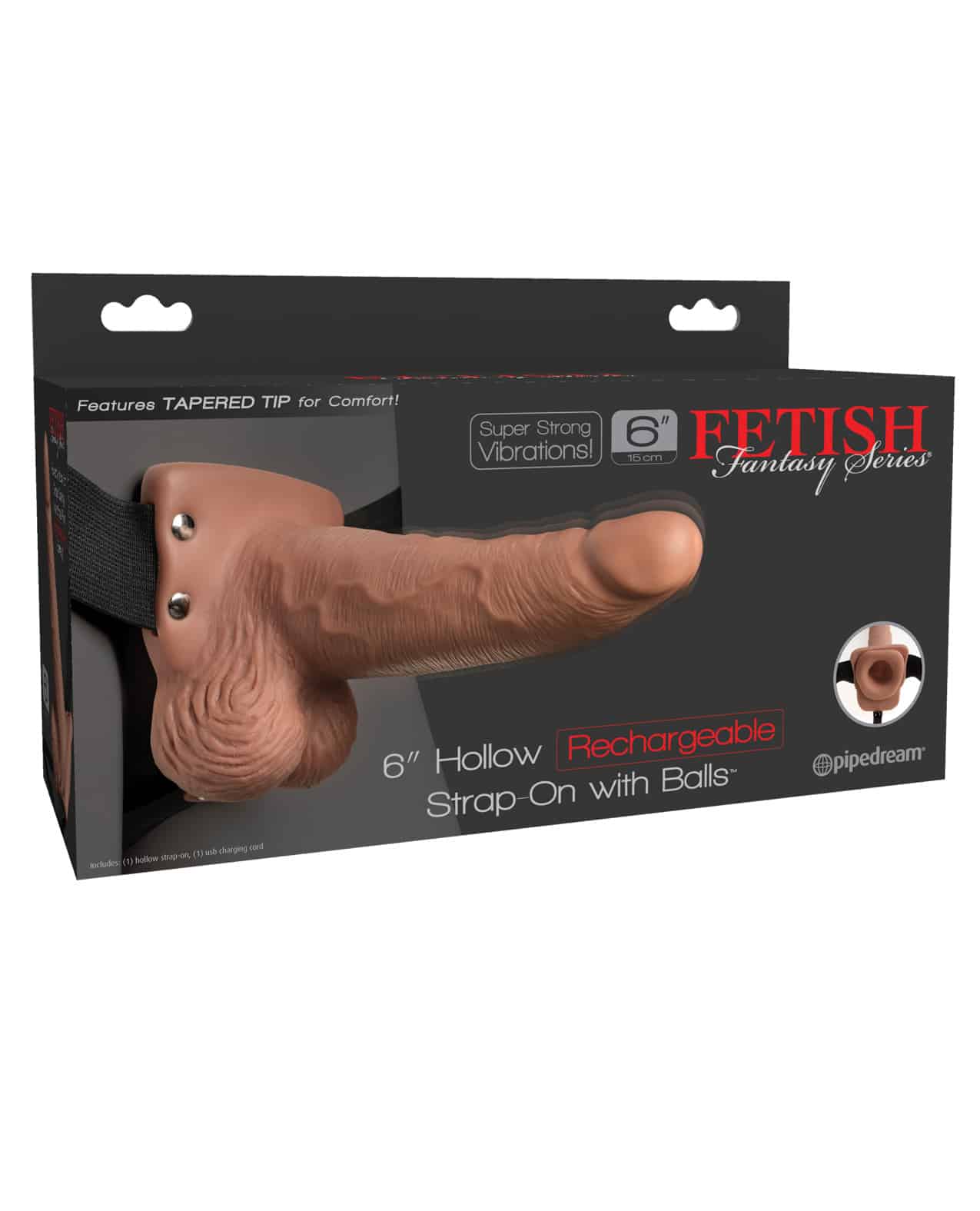 With silicone vibrating dildo