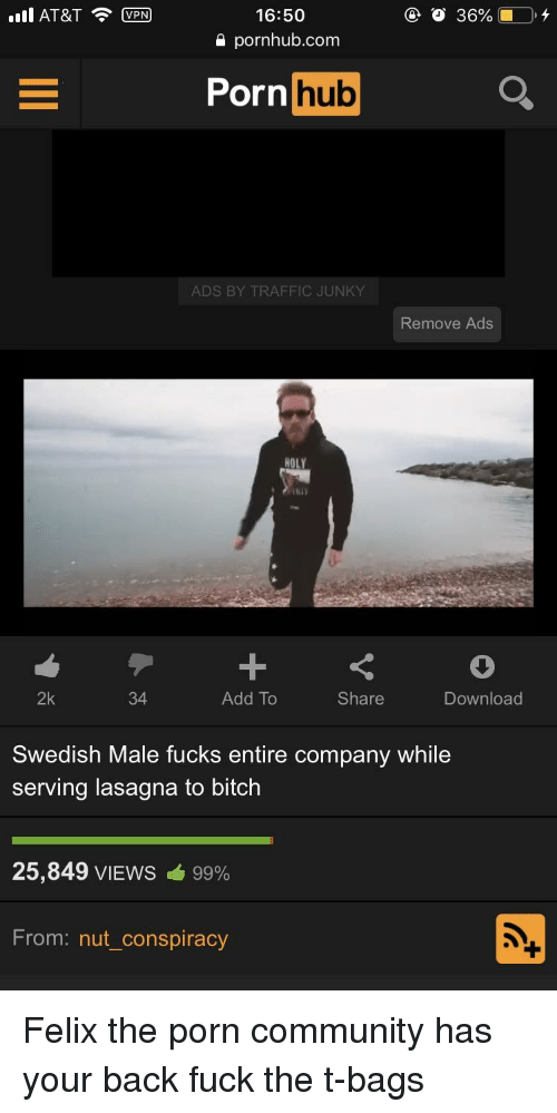 Swedish male fucks entire