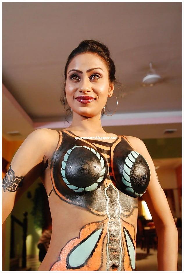 Hydraulics reccomend city body painting nude models