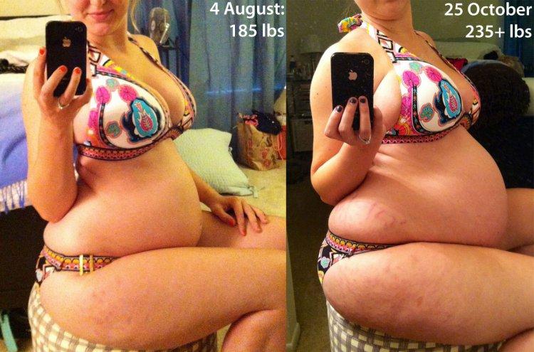 Beautiful ayumi weight gain progress