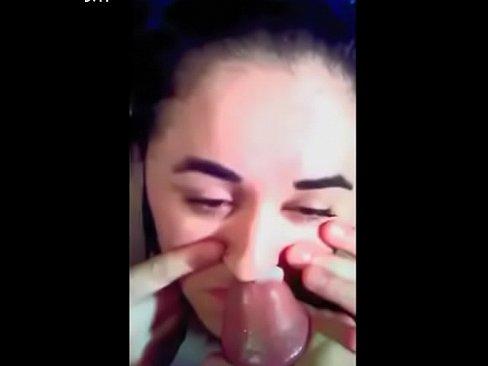 best of Her nose up cum