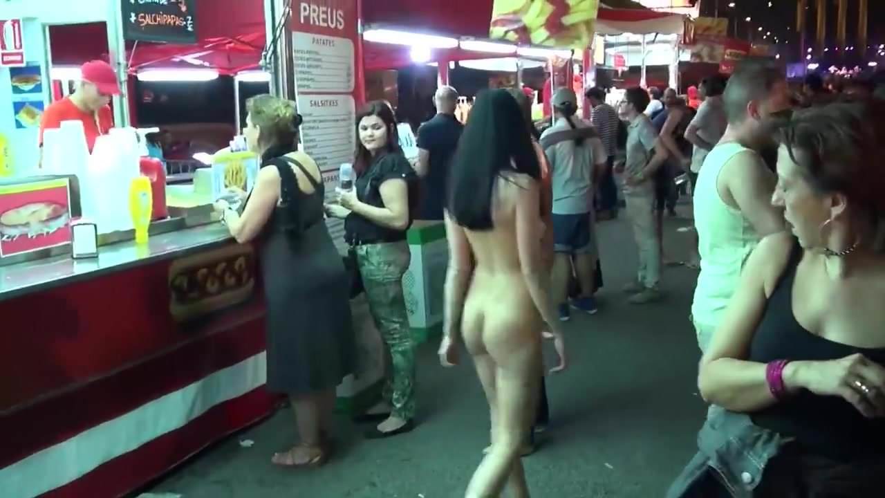 best of Risky naked nudity amateur public walk