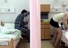 Japanese babe cheats hospital with