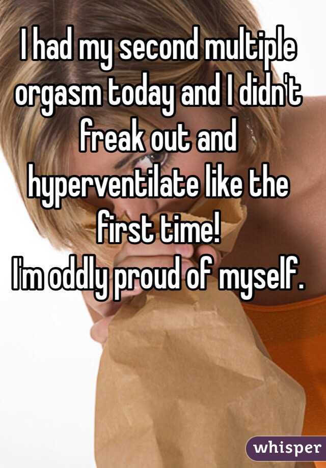 Multiple orgasm