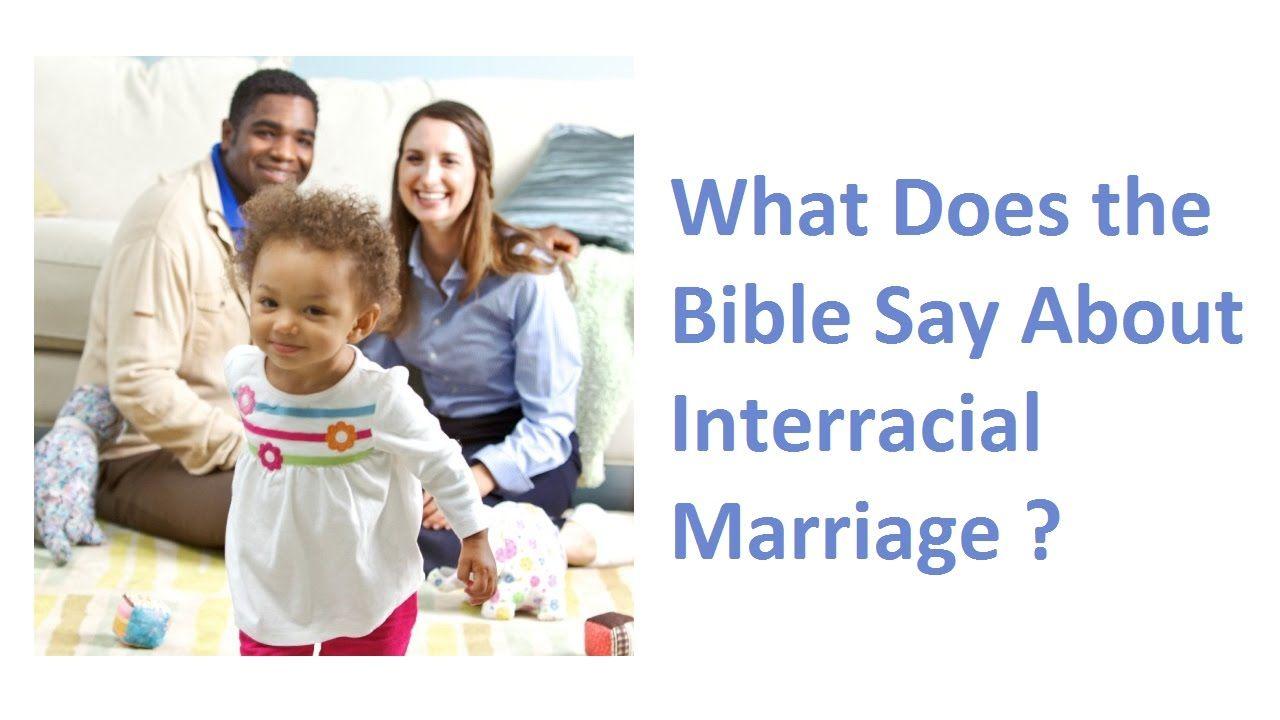 Interracial dating in the bible