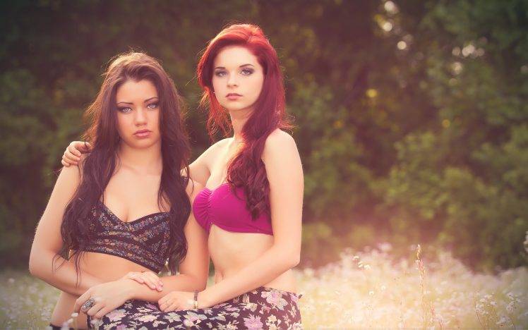 best of And redhead Brunette