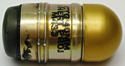 40mm grenade steel penetration