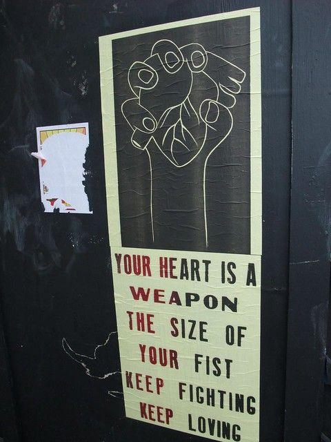 best of Fist your the Your a weapon is size of heart