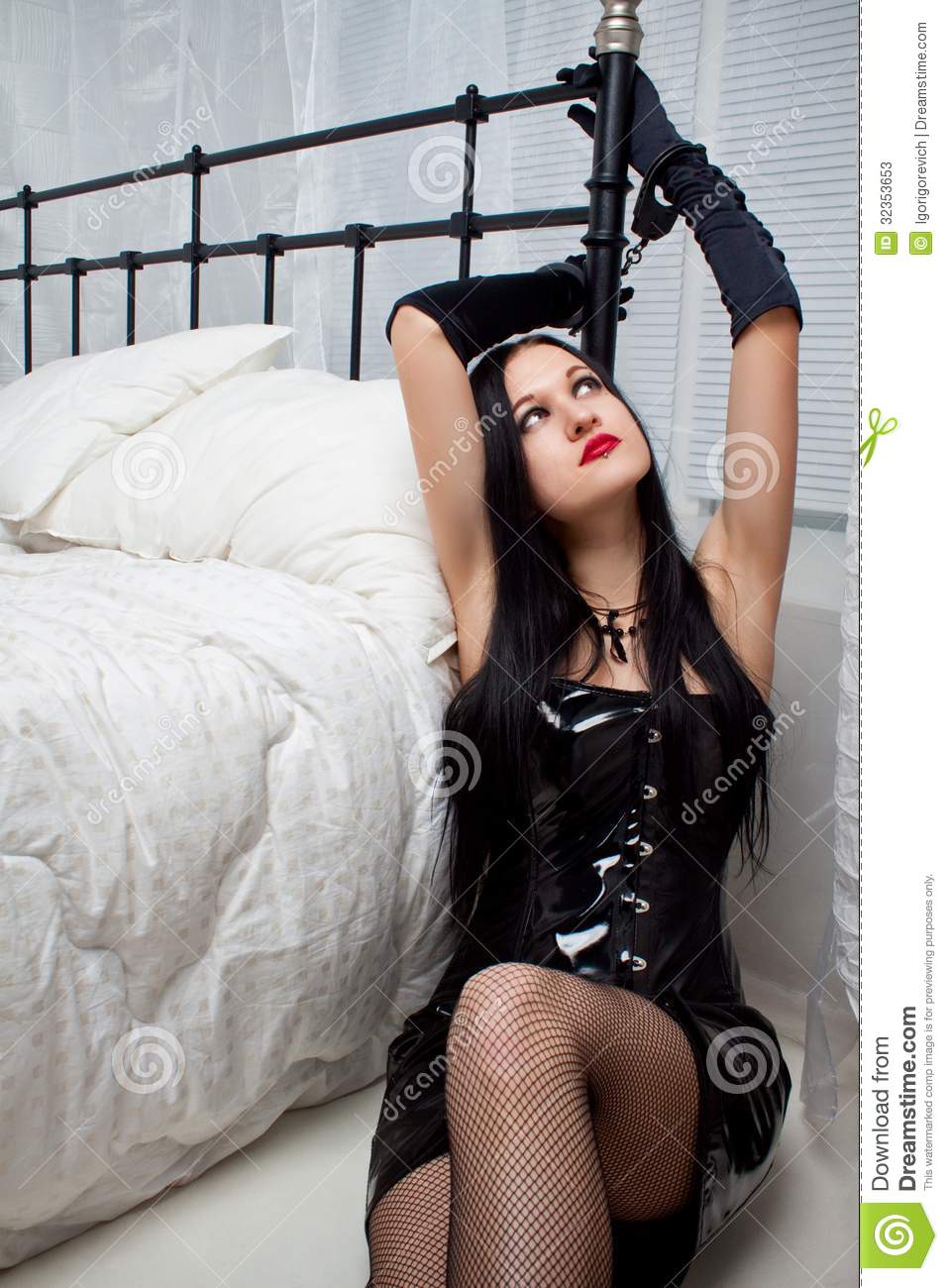 best of Woman Bedroom bondage in