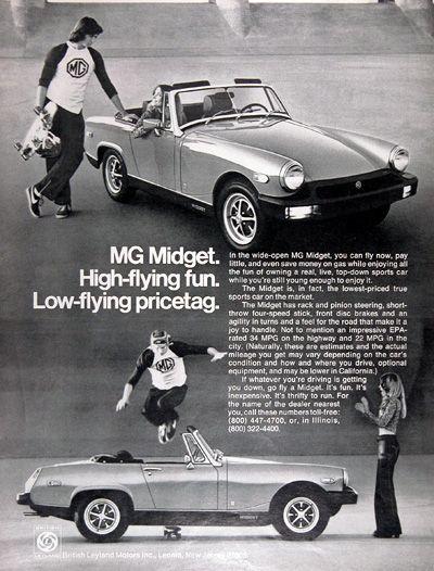 Flying midget cars