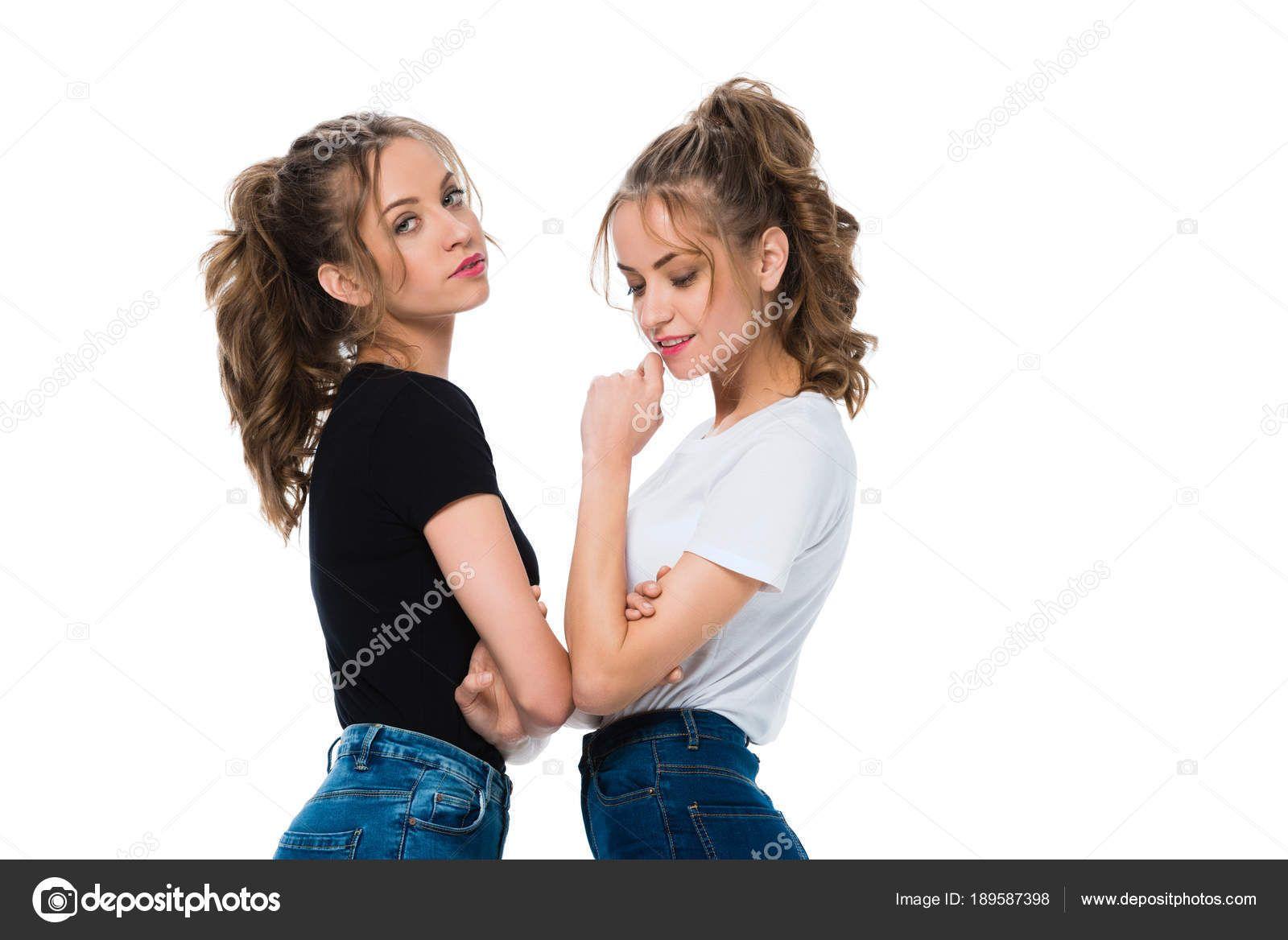 Adult lesbian twins
