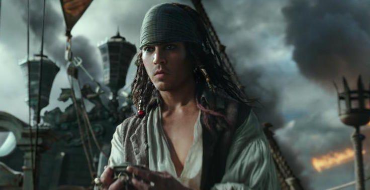 Jack sparrow from pirates of the carribean naked