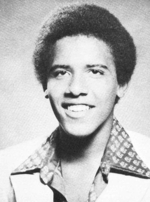 Barack obama as a teen