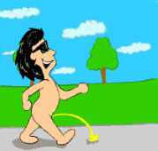 Piss on animated gif