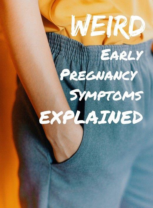 Pregnancy pain in overy after peeing
