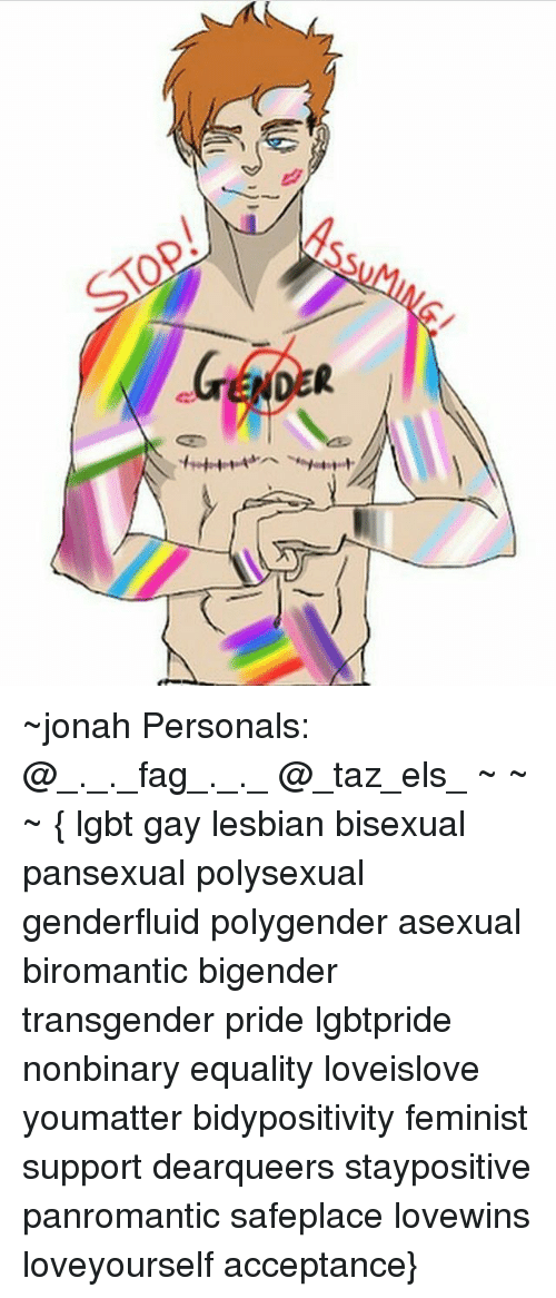 Gay lesbian bisexual personals