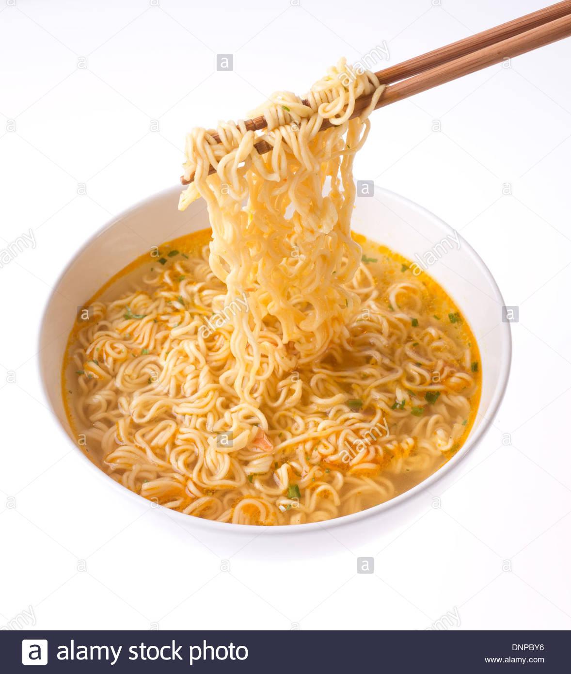 Asian noodles white