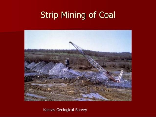 Ecological concerns for strip mining