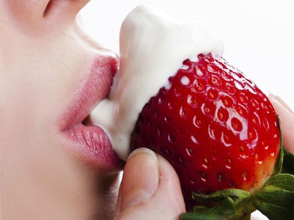 Tokyo reccomend Oral sex food being stuck