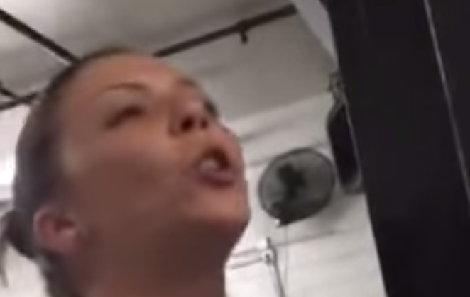 Mastadon reccomend Woman gets facial in parking garage