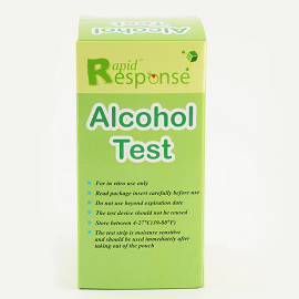 Professor reccomend Blood alcohol test strip