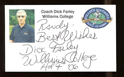 Poison I. reccomend Dick farley autograph