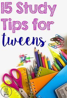 CatвЂ™s E. reccomend Teen study tips