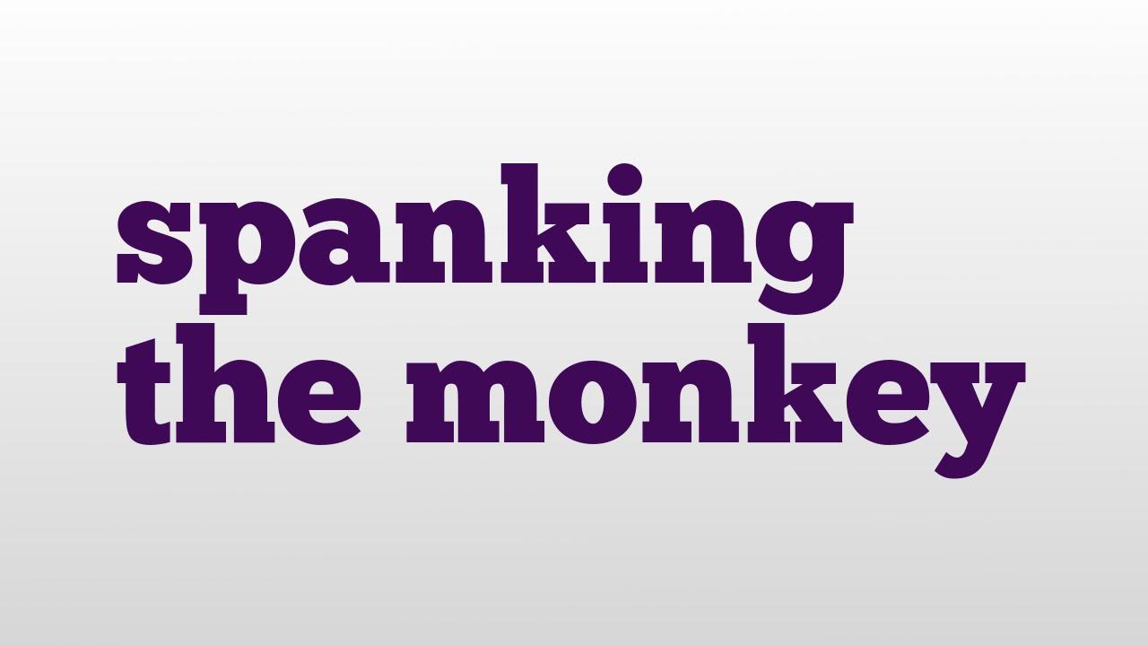 Spank the monkey slang