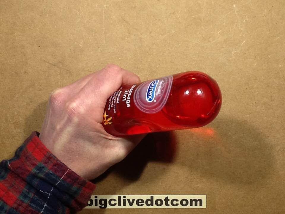 Putting lube on a dildo