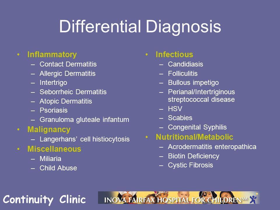 best of Rash differential anal diagnoses Peri