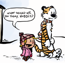 Comic strip about a tiger