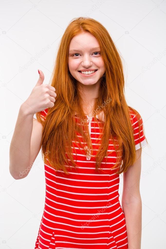 Superwoman reccomend Redhead thumbs pic